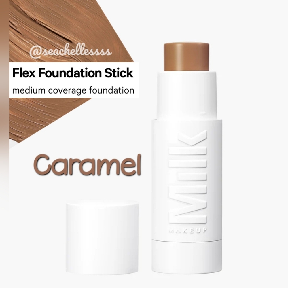 Milk Makeup Medium Coverage Foundation Stick | Caramel Tan Neutral Golden | BNIB